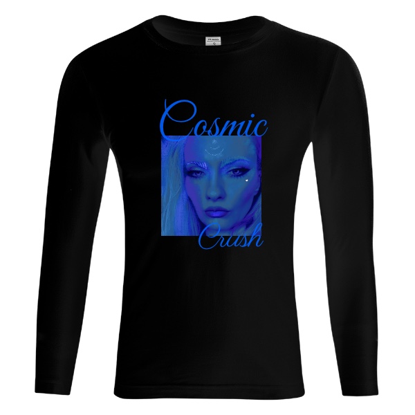Tričko s potiskem COSMIC CRUSH Not your usual Earth girlie