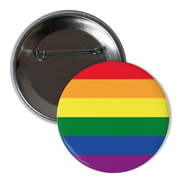 Odznáček s potiskem Gay odznak