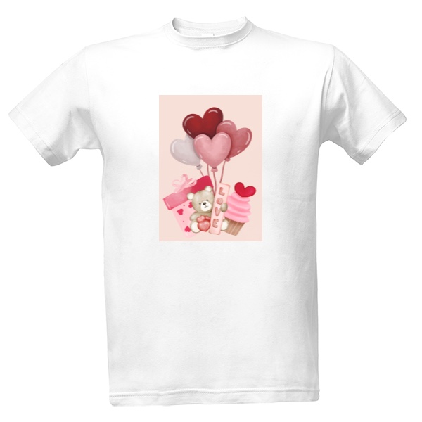 Tričko s potiskem Love Edition pánské