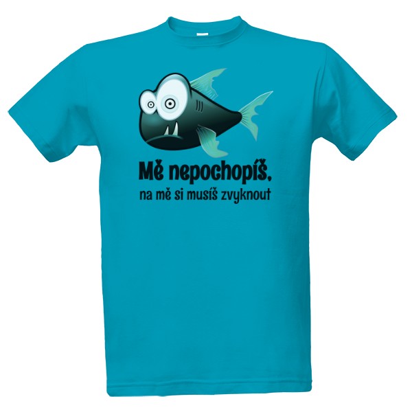 Tričko s potiskem Mě nepochopíš